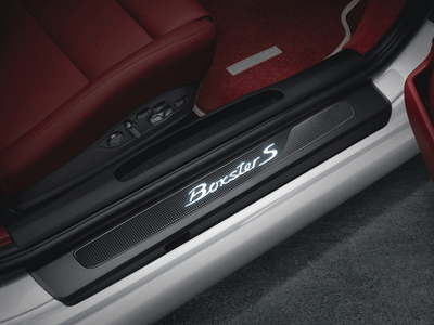 Porsche Door Entry Guards In Carbon - 98104480030 - 981 - 982 12-23 98104480030