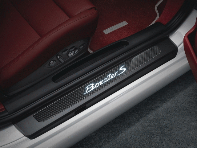 Porsche Door Entry Guards In Carbon - 98104480030 - 981 - 982 12-23 98104480030