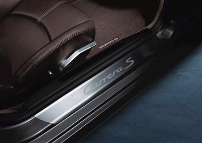 Porsche Door Entry Guards In Stainless Steel Carrera S - 99755198107 - 997 05-12 99755198107