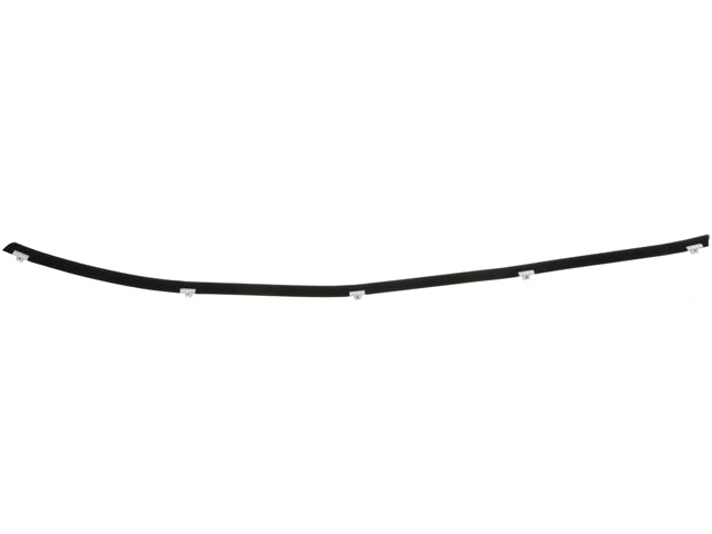 Porsche Door Glass Felt Brush with Clips Upper Door Edge , 911/912/930 | 1965-1991 90153193621
