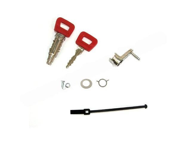 Porsche Door Lock Cylinder & Key Left - 911/930 70-86 911-531-947-00