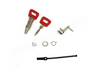 Porsche Door Lock Cylinder & Key Left - 911/930 70-86 911-531-947-00