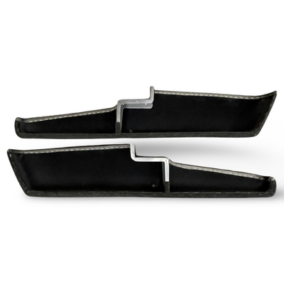 Porsche Door Pocket Set - Black Carpet - 911/912/930/964 74-94 911-555-SET-01