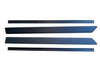Porsche Door Step Plate Threshold Set - Black 65-73 SMC-901-551-50
