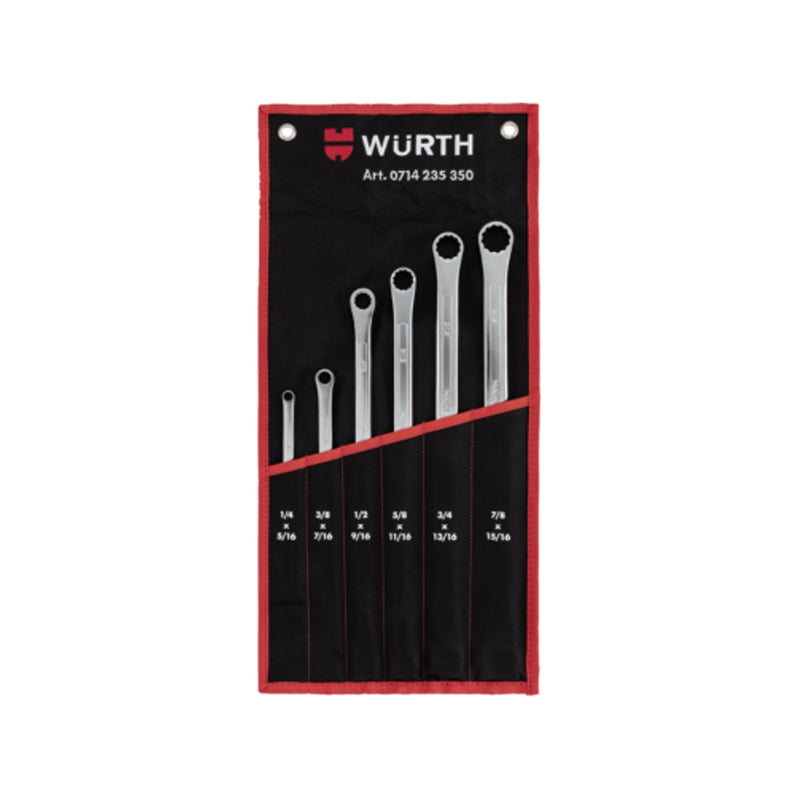 Porsche Double Box End Wrench Assortment Pack of 6 0714235350