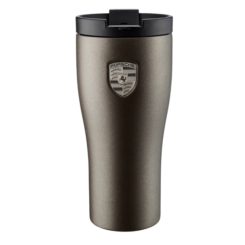 Porsche Double Walled Grey XL Thermal Travel Cup - 900 ml