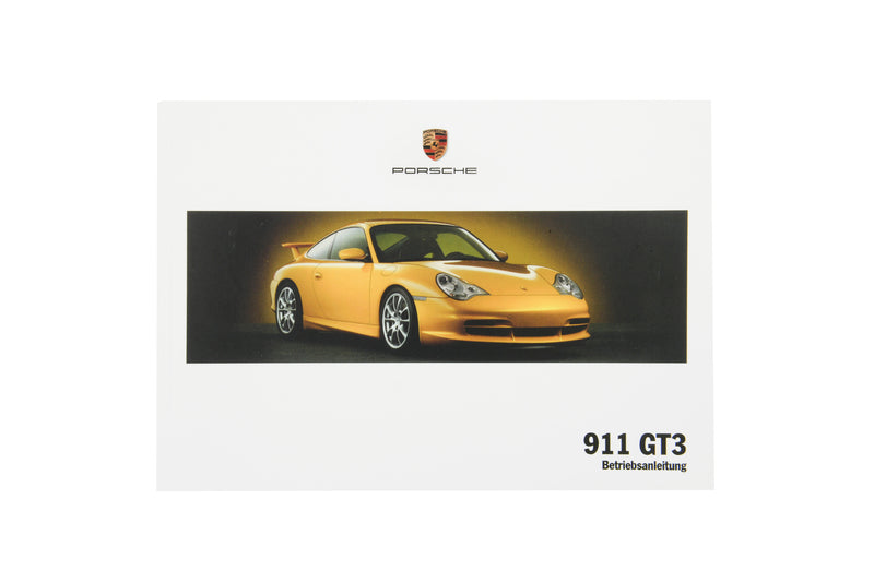 Porsche Driver’s Manual English - 911 2004 WKD-996-521-05