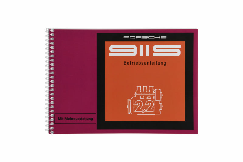 Porsche Driver’s Manual German - 911 1970 WKD-461-910