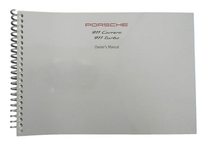 Porsche Driver’s Manual US - 911 1995 WKD-993-221-95
