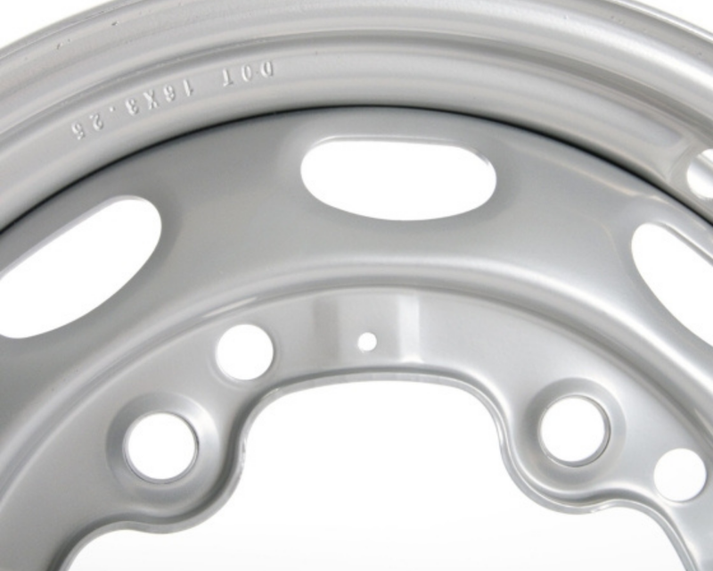 Porsche Drum Brake Wheel 16''x3.25'' - PRE 356A | 1950-1965 356-68-021-SIL