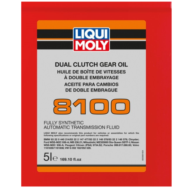 Porsche Dual Clutch Gear Oil 8100 5L 20116