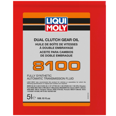 Porsche Dual Clutch Gear Oil 8100 5L 20116