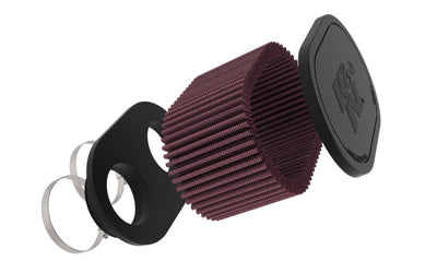 Porsche Dual Flange Oval Clamp-On Air Filter RU-3510