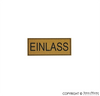 Porsche Einlass Oil Filter Decal - Water Transfer SMC-07-800-1