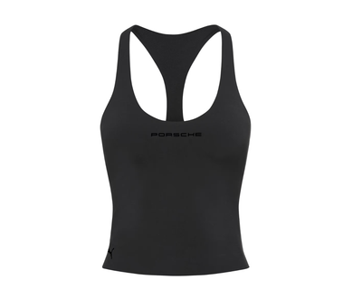 Porsche Electric Lifestyle 2-In-1 Womens Sports Tank Top - Black