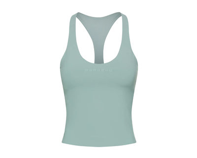 Porsche Electric Lifestyle 2-In-1 Womens Sports Tank Top - Basil