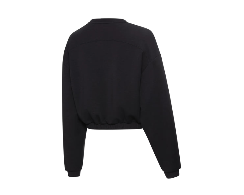 Porsche Electric Lifestyle Womens Cropped Sweatshirt - Black