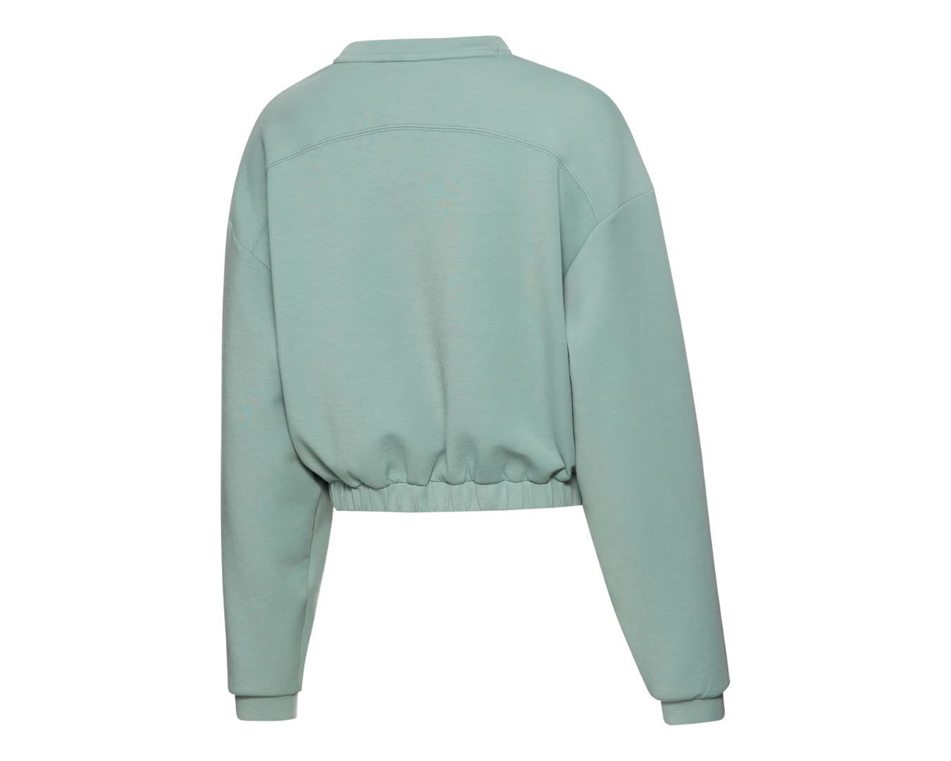 Porsche Electric Lifestyle Womens Cropped Sweatshirt - Soft Basil
