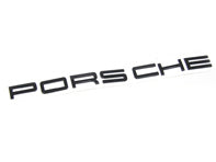 Porsche Emblem Logo High Gloss Black - 95B04480280041 - Macan 15-23 95B04480280041