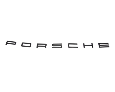 Porsche Emblem Logo - High Gloss Black - Panamera | 2017-2023