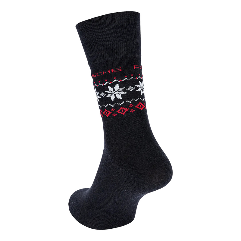 Porsche Embroidered Unisex Crew Socks - Pack Of 3