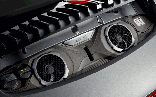 Porsche Engine Compartment Cover Painted Titanium Grey - 992 18-23 99204410102
