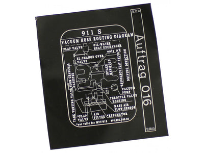 Porsche Engine Decal - 911 05-08