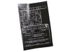 Porsche Engine Decal - 911 05-08 997-006-109-01