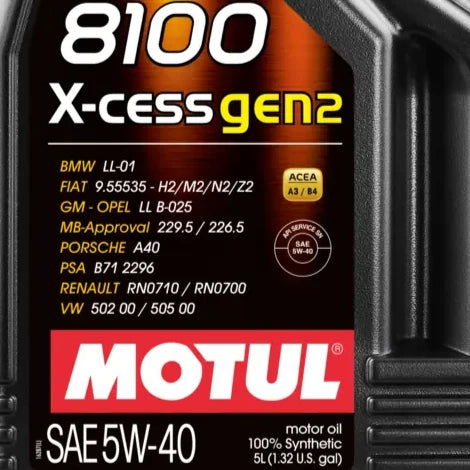Porsche Engine Oil 5W-40 5L 110905