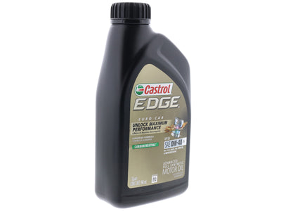 Porsche Engine Oil - Castrol Edge Euro Car PA - 0W-40 Synthetic 1 Quart , 928/Boxster/Cayman/Cayenne/911/Panamera/924/Macan/968/944/718 Boxster/718 Cayman/918 Spyder | 1984-2019 15EFDF