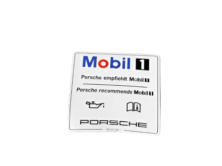 Porsche Engine Oil Sticker - Boxster/Cayman/911/Cayenne/Panamera 97-23 7PP-010-786-T