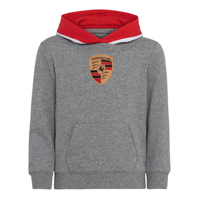 Porsche Essential Collection Kids Grey Hoodie