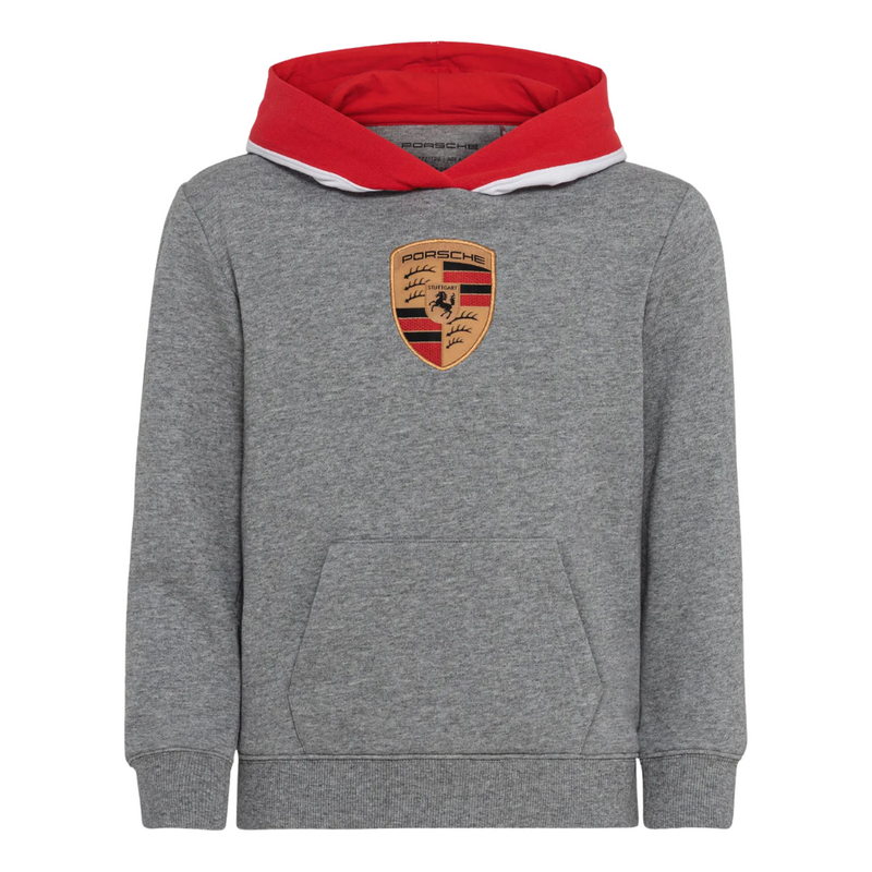 Porsche Essential Collection Kids Grey Hoodie