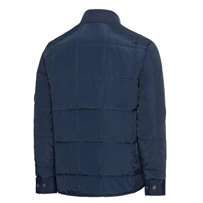 Porsche Essential Collection Mens Blue Quilted Jacket