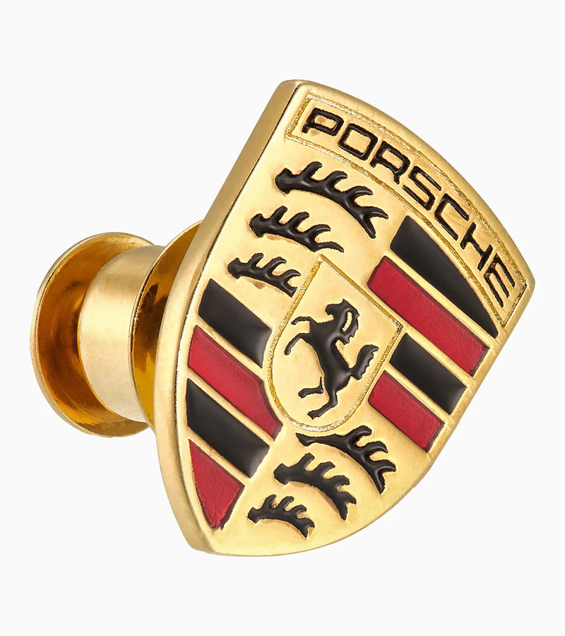 Porsche Essential Collection Metal Crest Button