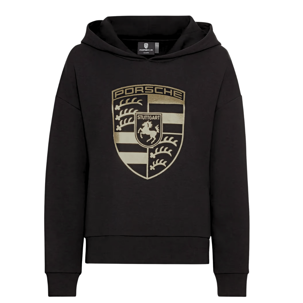 Porsche Essential Collection Womens Black Hoodie