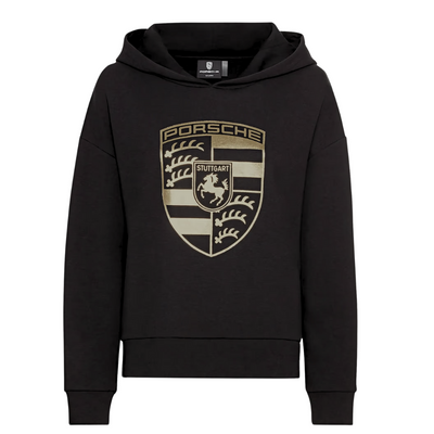 Porsche Essential Collection Womens Black Hoodie