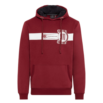 Porsche Essential Connecting Rod Red Hoodie