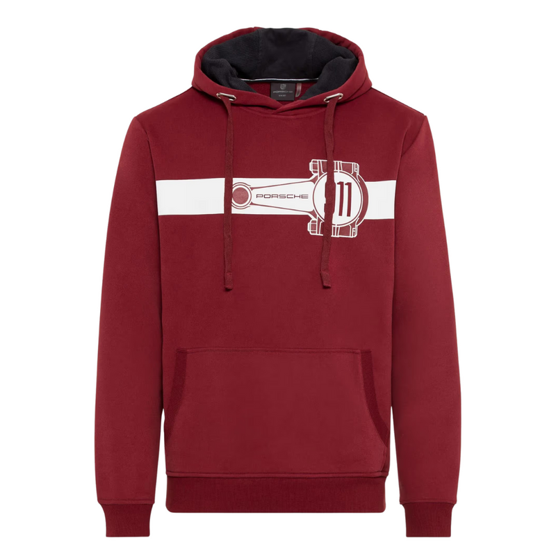 Porsche Essential Connecting Rod Red Hoodie
