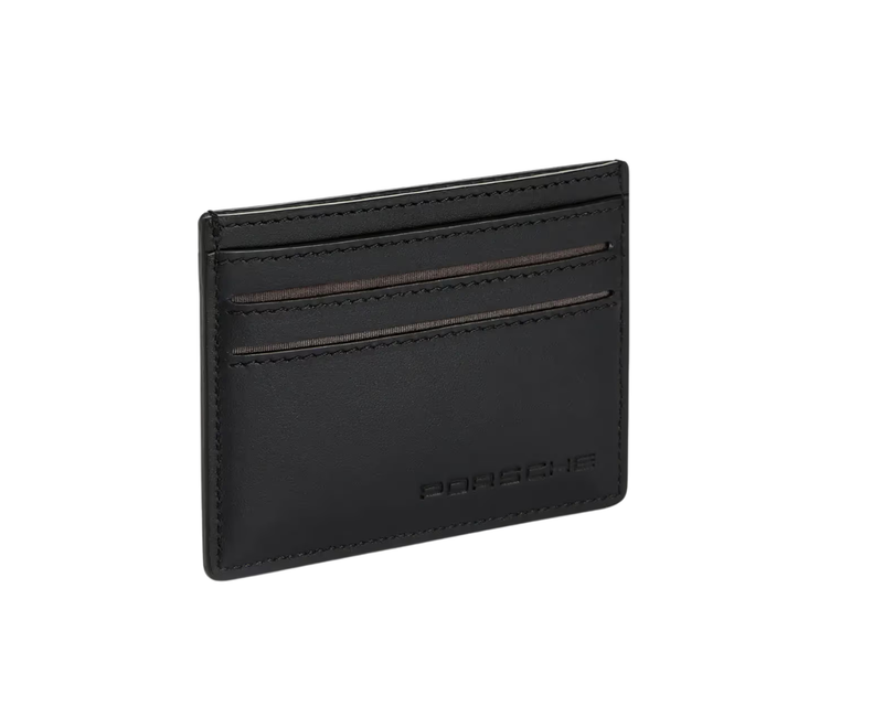 Porsche Essential Credit Card Case - Black