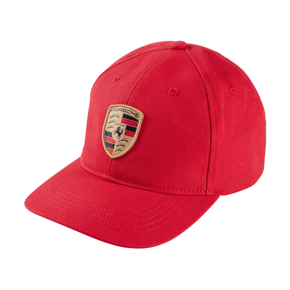 Porsche Essential Kids Peaked Red Cap