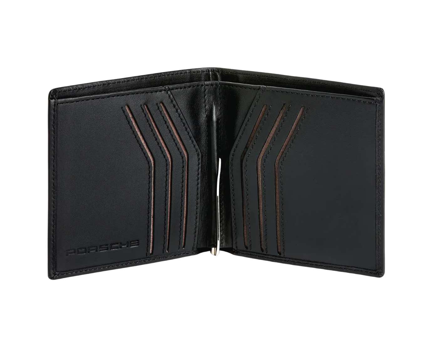 Porsche Essential Leather Wallet - Black