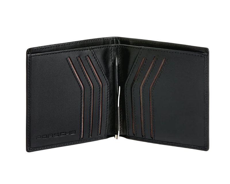 Porsche Essential Leather Wallet - Black