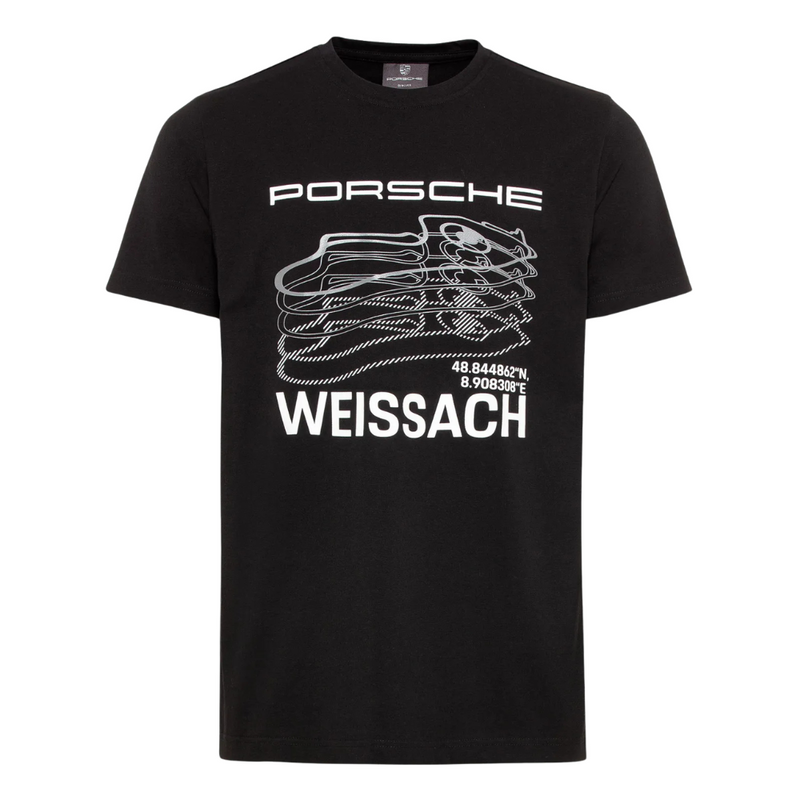 Porsche Essential Mens Black T-Shirt