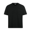 Porsche Essential Patch Pocket Cotton Unisex T-Shirt - Black