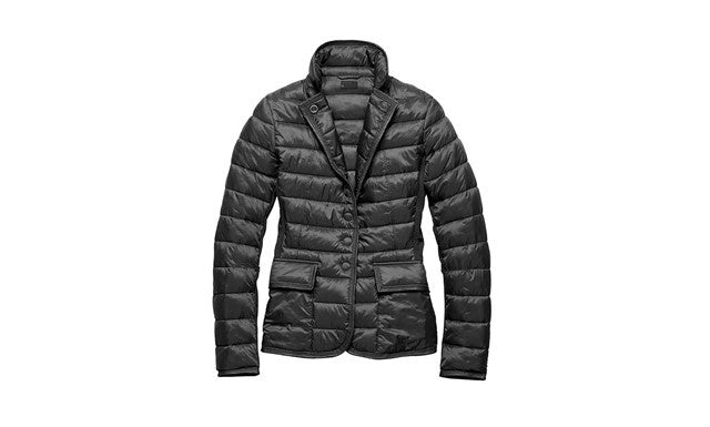Porsche Essential Womens Black Sweat Jacket - Large