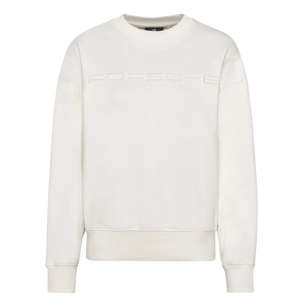 Porsche Essential Womens Cream Jumper