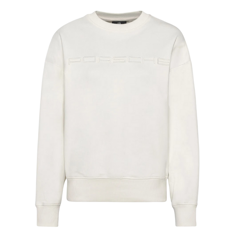 Porsche Essential Womens Cream Jumper