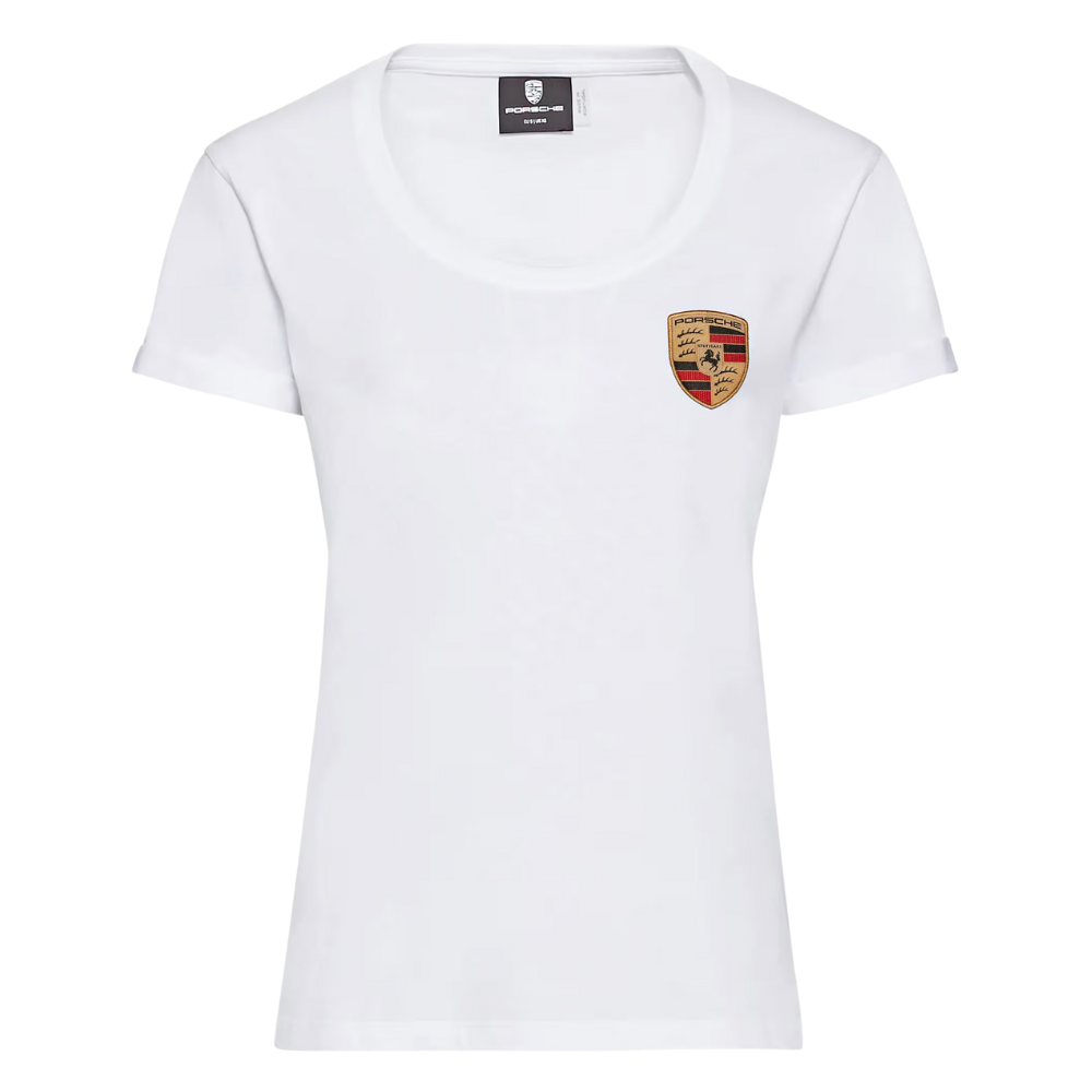 Porsche Essential Womens White T-Shirt