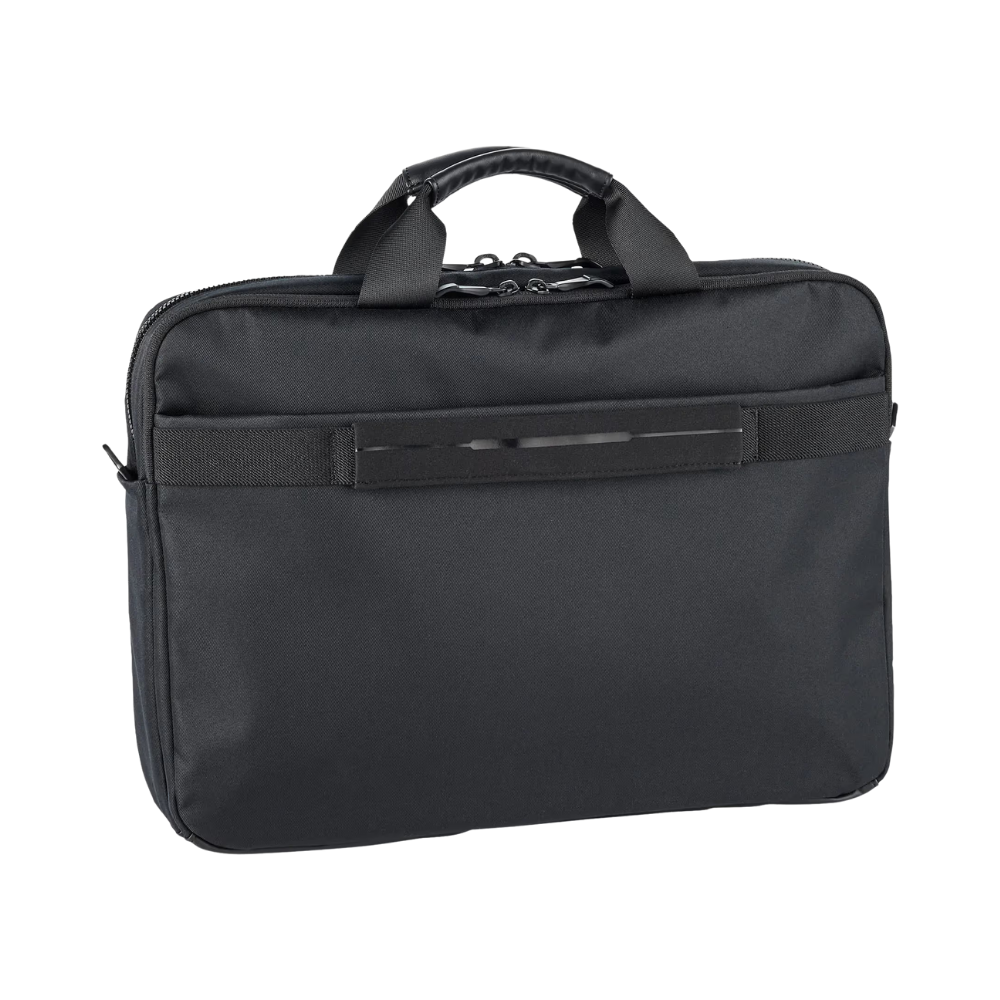 Porsche Essential Zip Puller Black Business Briefcase
